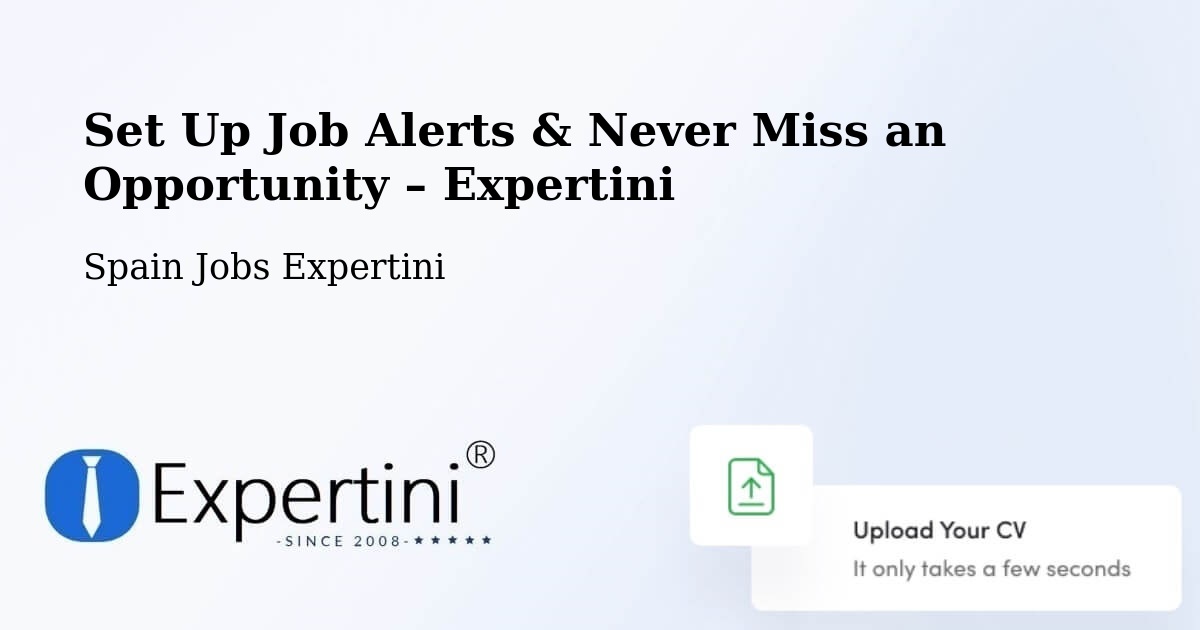 Job Alerts Guide – Get Notified About New Jobs in Pulpí - Pulpí, Spain Jobs Expertini